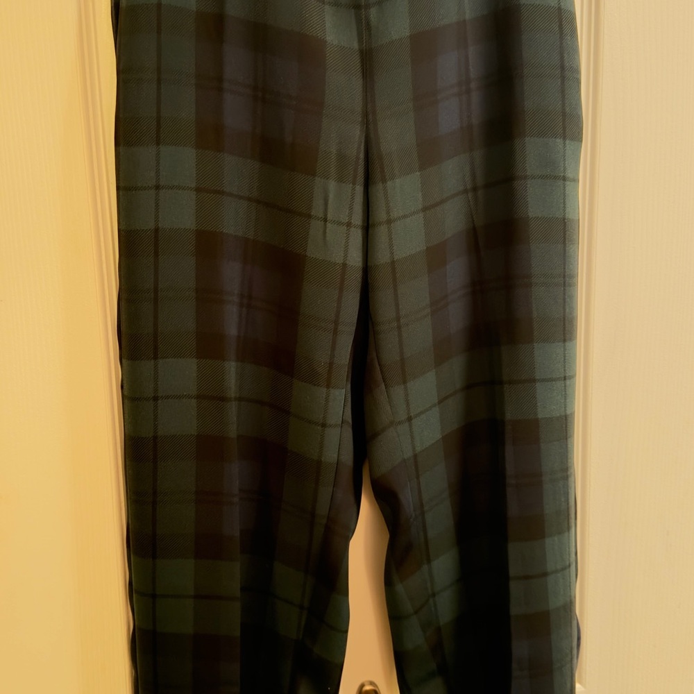 J crew Black-watch pants